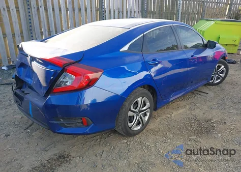 2017 Honda Civic Lx from USA, damaged, VIN 2HGFC2F54HH522882
